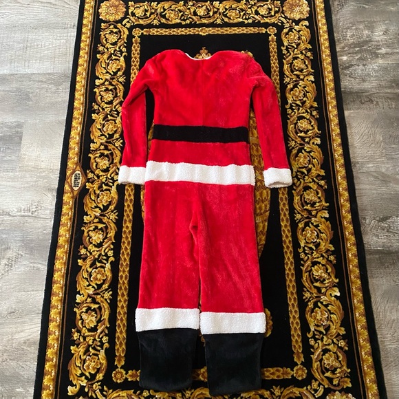 Kids Size 12 Santa fleece Onesie - Picture 9 of 10